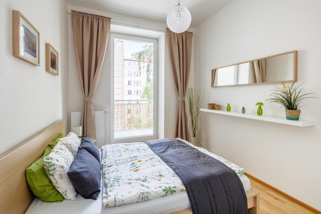 Residence Vinohrad Prag Exteriör bild