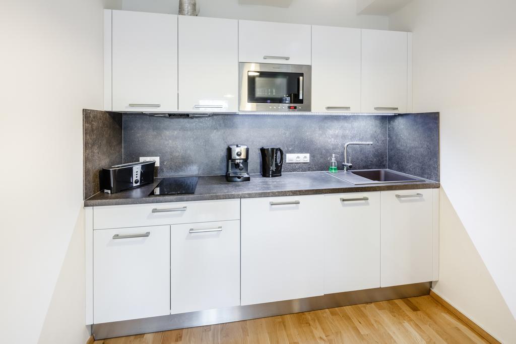 Residence Vinohrad Prag Rum bild