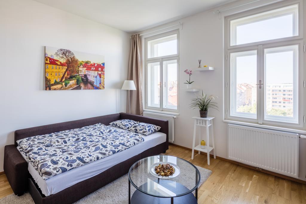 Residence Vinohrad Prag Rum bild