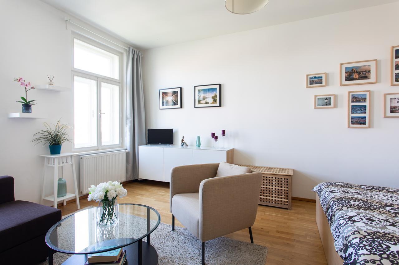Residence Vinohrad Prag Exteriör bild